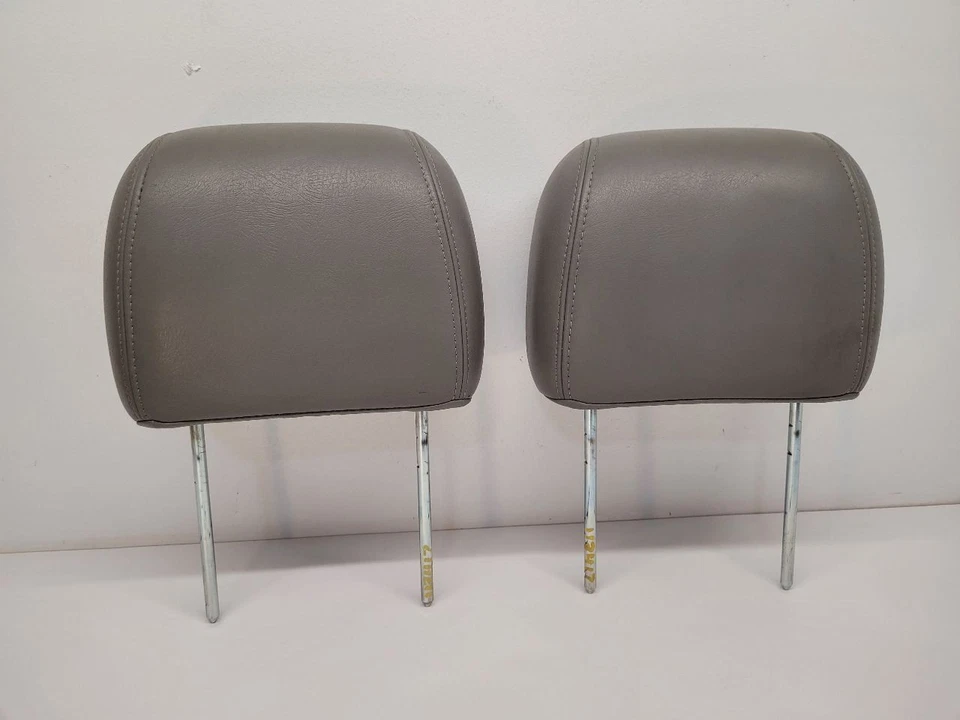 2003-2006 CHEVROLET AVALANCHE 1500 RH LH FRONT HEADREST GRAY LEATHER 88941770 — 第 3/4 张图片