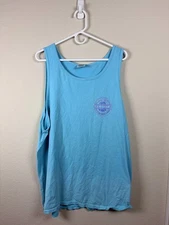 Sex Wax Mr Zogs Surf Shirt Tank Top Lagoon Blue - Size XXL