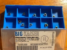BIG KAISER - WC020815C8CTP51 - Alloy Steel - NEW ! Qty. 11