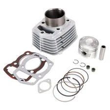 63mm Cylinder Piston Gaskets Top End Kit For Honda ATC185S ATC200S ATC200M