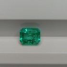 Natural Emerald 0.62 ct, approx. 5.6mm x 4.4mm x 3.4mm, Jewelry Removal e0010 — photo 2