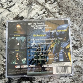 Expendable (Sega Dreamcast, 1999) Complete Tested CIB Infogrames