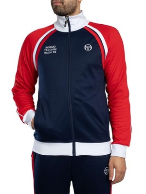 Sergio Tacchini Herren Ghibli Davis Trainingsjacke, Blau