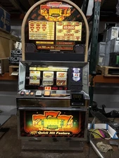 Bally 6000 Blazing 7’s  Double Jackpot Quick Hit SLOT MACHINE