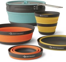 Sea to Summit Frontier Ultralight Collapsible One Pot 5-Piece Cookset - 2.2 L