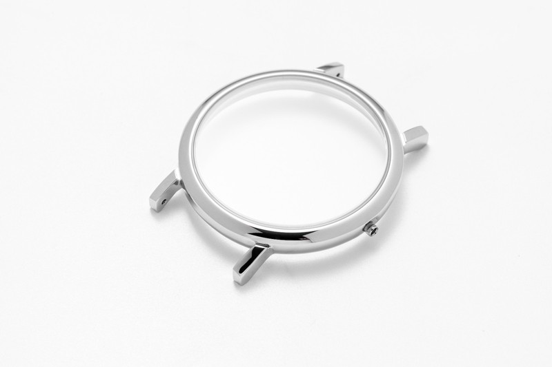 37mm Silver Watch Case for GL22 Movement free shipping