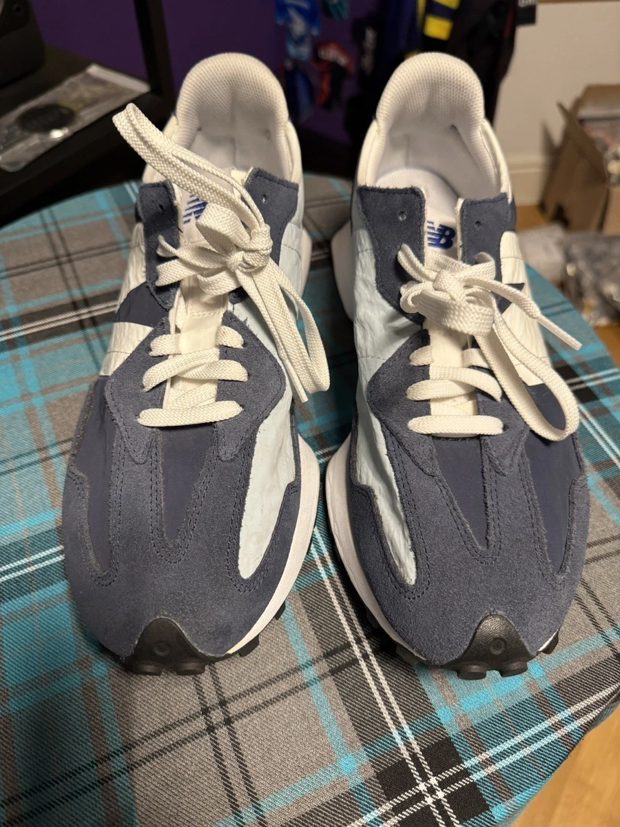 Zapatillas deportivas New Balance 327 para hombre talla 11 azul marino gamuza suela de goma