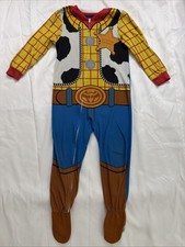 Disney/Pixar Toy Story Woody Footed Pajamas Sleeper - Toddler Size 5T - 2019