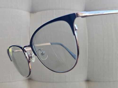 Longchamp Women Eyeglasses Frame LO2120 Gold/Blue Tone Glasses Frame only