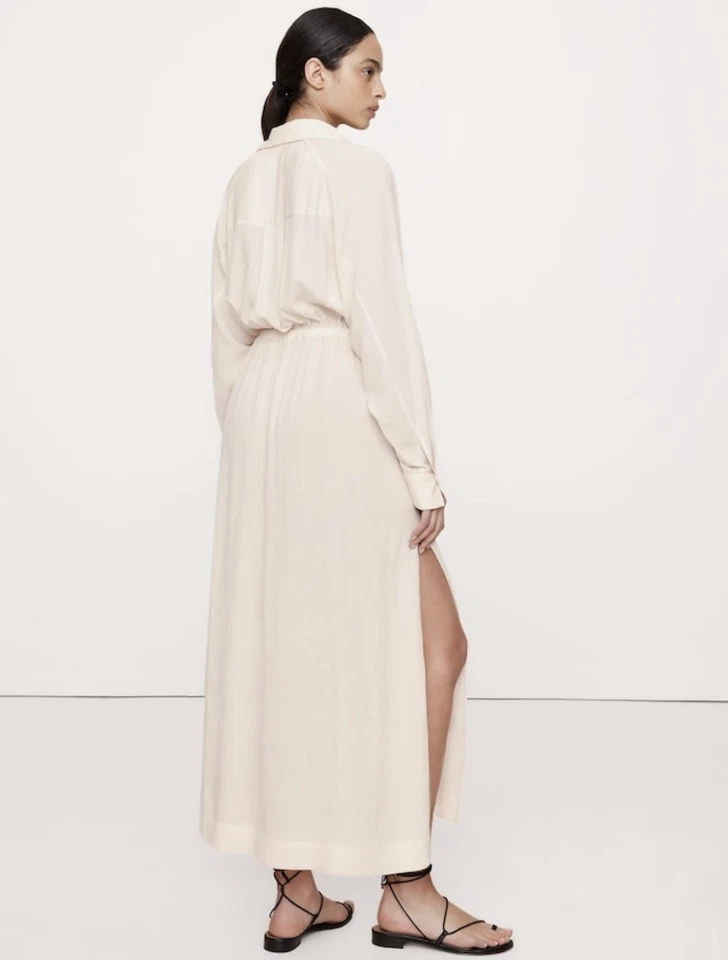 Camisa maxi Banana Republic gaze tamanho M nova com etiquetas Rt$180 - Imagem 2 de 4