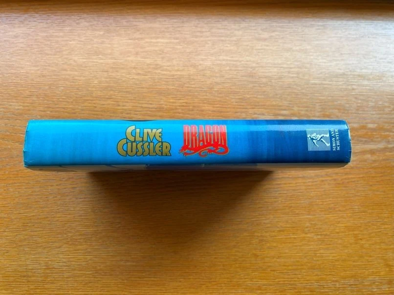 Clive Cussler Dragon 1st US ed HC Near Fine / Very Good Foto 2 de 4