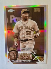 FRANCISCO ALVAREZ - 2023 Topps Chrome Update Debut Sepia Refractor RC #USC103