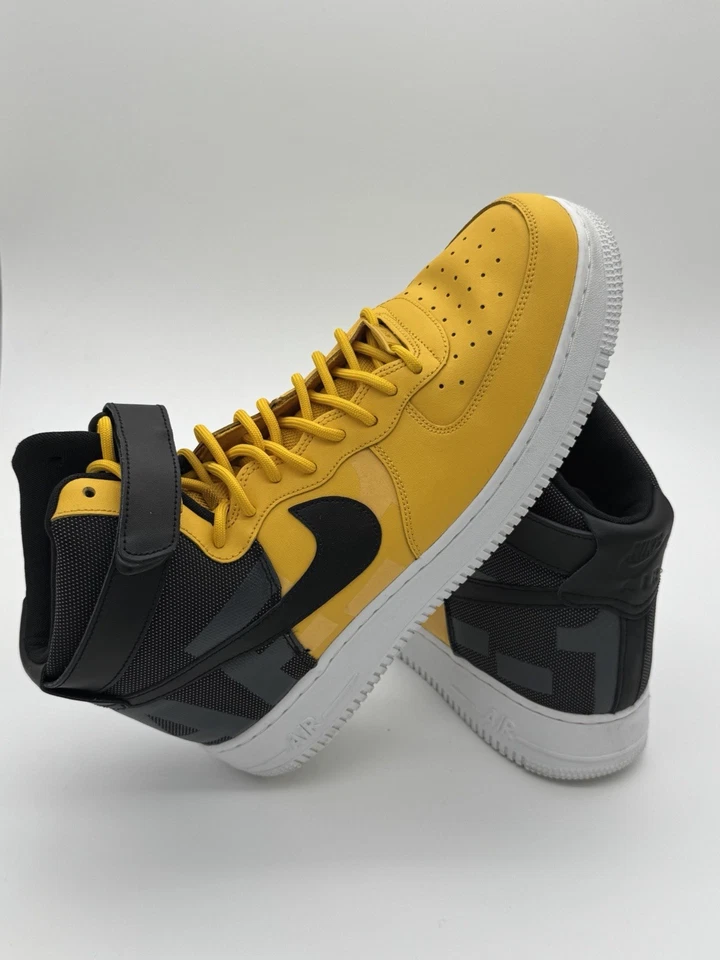 Size 13 - Nike Air Force 1 '07 LV8 High Yellow Ochre - Image 4 of 4