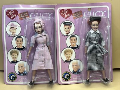 I LOVE LUCY 8 In Action Figure Doll Lucy Ricardo Classic TV Toys
