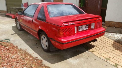 Nissan Exa N13 Rear Hatch Decals, made to OEM spec - Picture 3 of 5