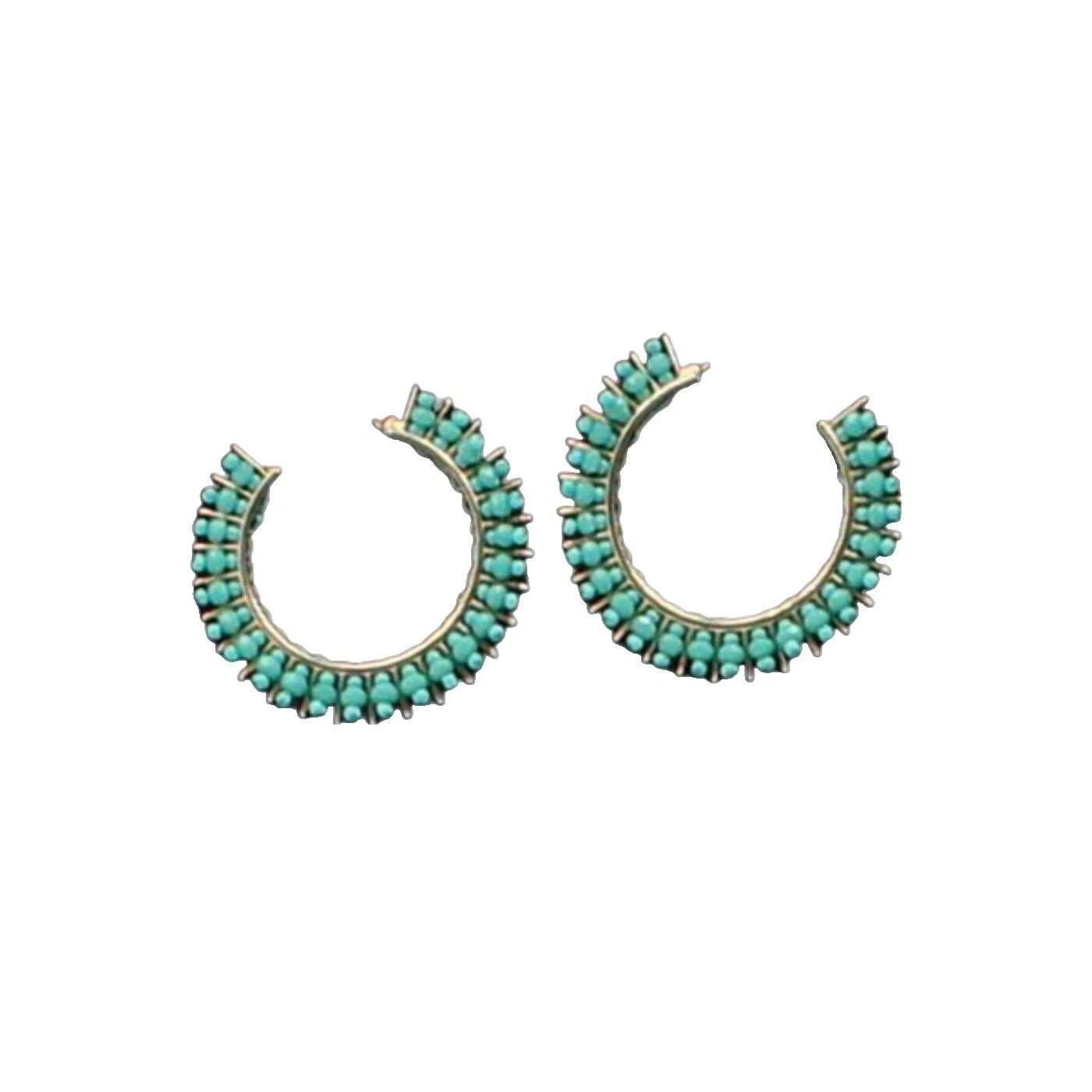 M & M Hoop Fashion Earrings