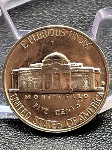 1960-D Cud Jefferson Nickel US Mint Error - Picture 2 of 4