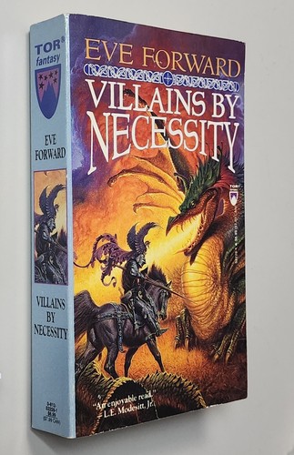 VILLAINS BY NECESSITY (Tor Books 1996 pb fantasy novel ~ Eve Forward) - Imagen 3 de 4