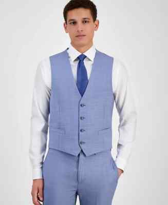 Vest Calvin Klein Blue Slim Fit Suit Calvin Klein Men's X-fit Slim