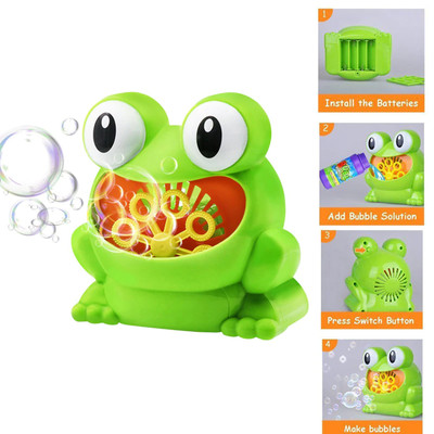 frog bubble maker for bathtub