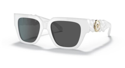 Versace 0VE4409 314/87 White/ Dark Grey Square Women display picture 2
