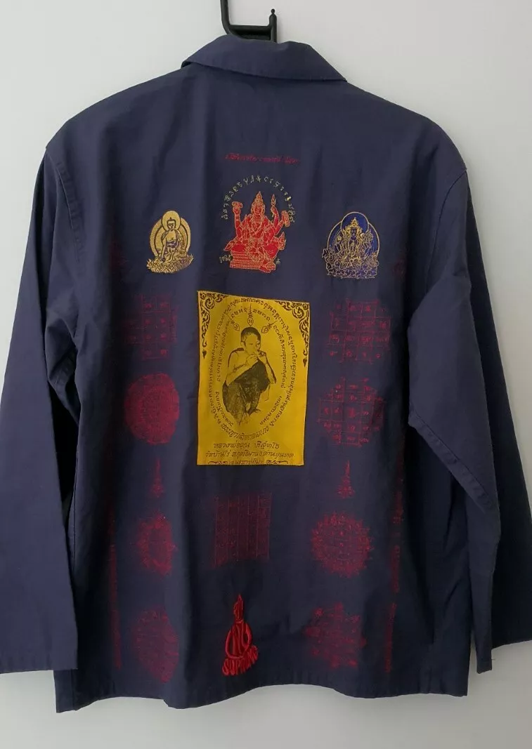 Rare SS21 Supreme Blessings Ripstop Shirt long sleeve size S small