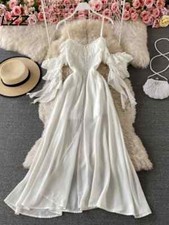 Summer Long Dress Women Sexy Off Shoulder Strapless Backless Dresses Elegant