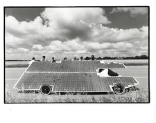 Mankato State 1990 Press Photo Solar Vehicle Northern Lights Minneapolis MN P60b