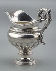 Biedermeier Decanter Wine Jug Water Milk Jug 830 Silver Denmark (103)