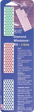 DMT BRAND - DIAMOND WHETSTONE KIT - INCLUDES 3 DIFFERENT GRIT DIAMOND WHETSTONES