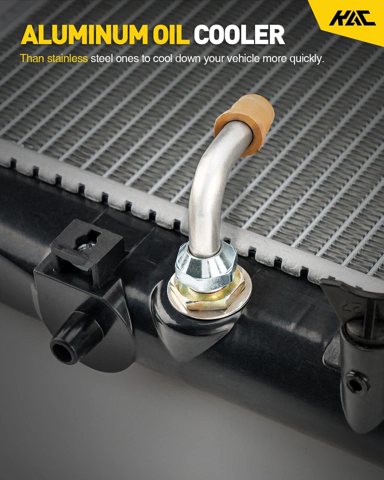 Aluminum Radiator for 2001-2011 Ford Ranger 2001 2002 2003-2010 Mazda B2300 2.3L - Imagem 4 de 4