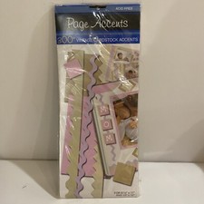 Westrim Crafts VINTAGE Page Accents Scrapbooking Frames Borders Tags 300 pc JU