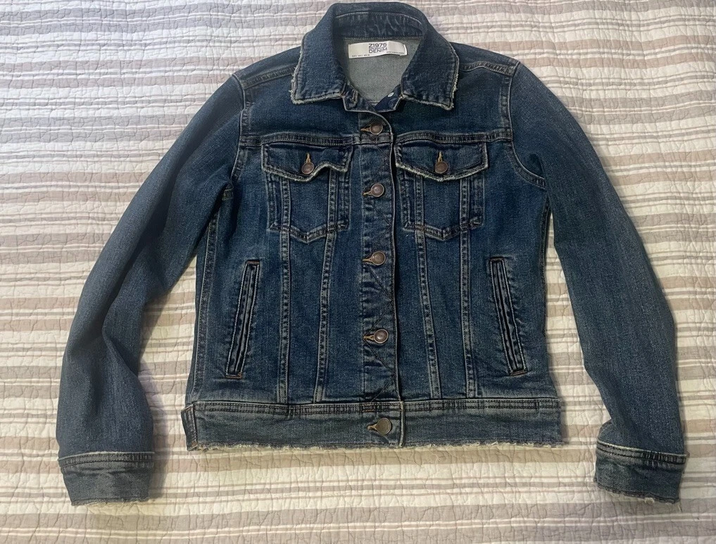 Zara z1975 sales denim jacket