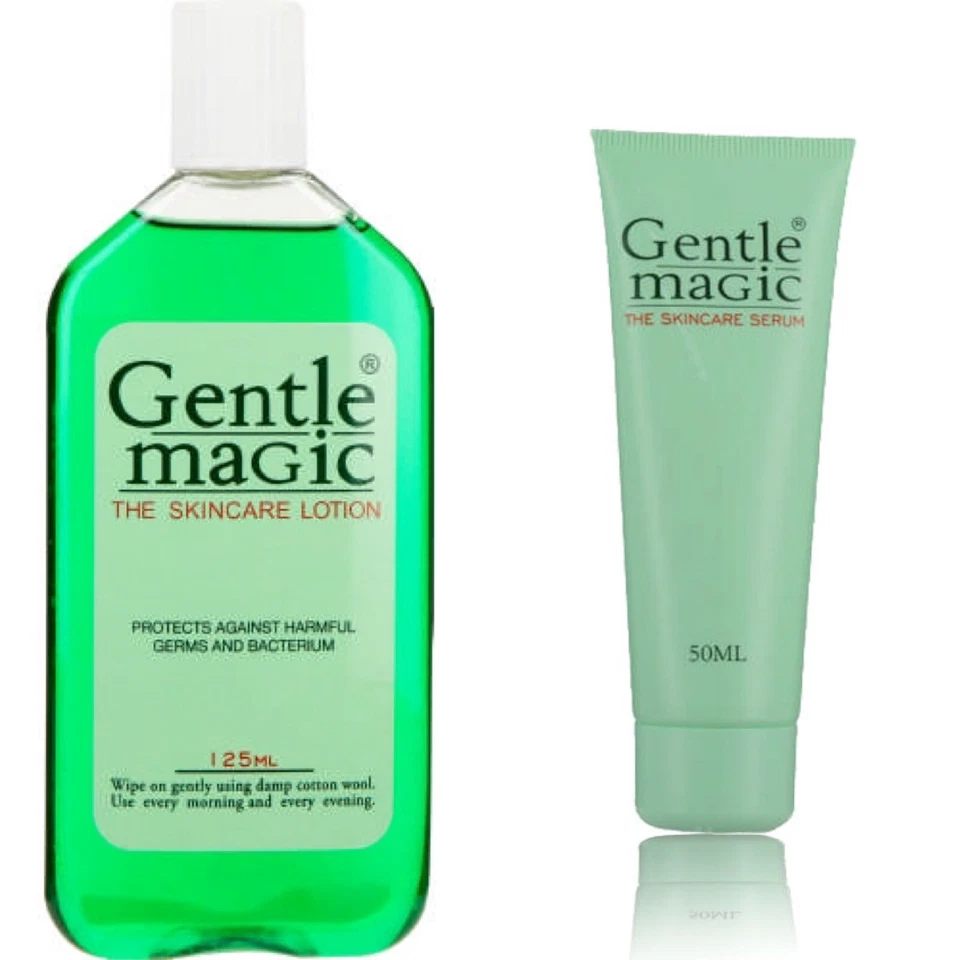 Gentle Magic The Skincare Serum and Lotion Set Of 2 GENUINE AUNTHENTIC ORIGINAL