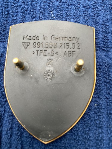 PORSCHE BONNET BADGE & Wheel Centre Badge - Picture 3 of 4