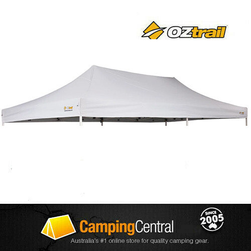 OZTRAIL 6x3m COMMERCIAL (WHITE) CANOPY ROOF DELUXE GAZEBO REPLACEMENT