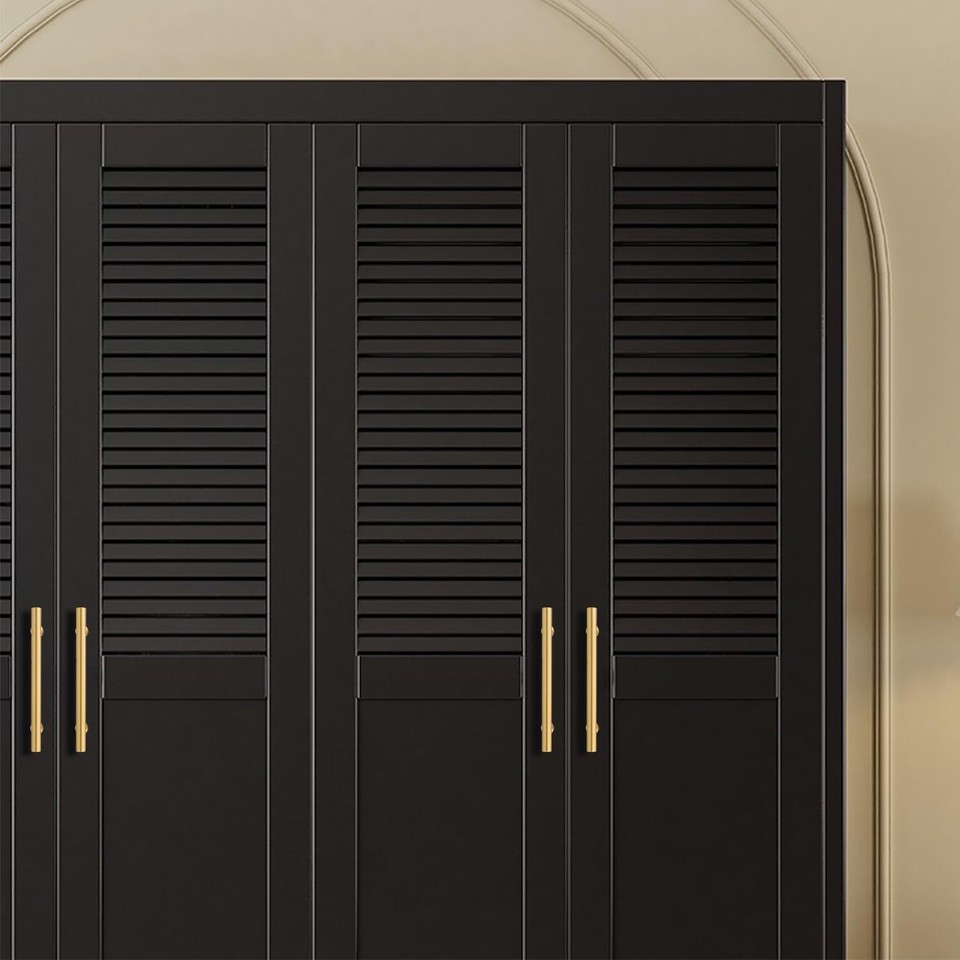 2Pack 3 Inch Kitchen Handles Solid Brass Pulls Round