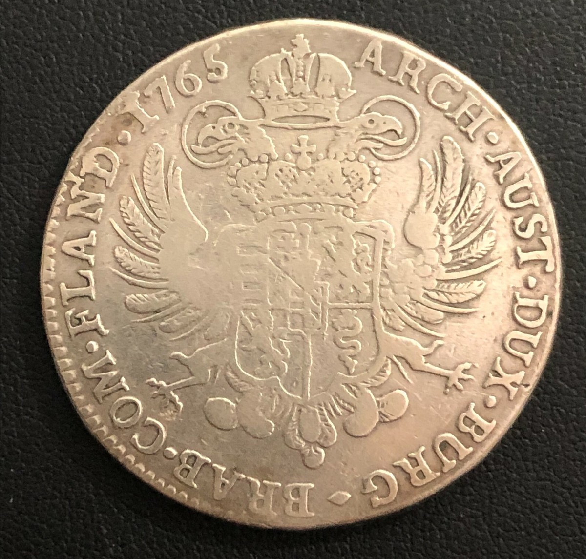 銀世界のガーランド 55cm 1765(b) Austrian Netherlands Silver Kronenthaler * | eBay