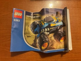 LEGO Racers: Nitro Terminator (8383) With Box And Instructions Missing 2 Sticker