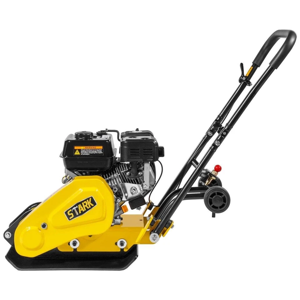 Stark USA 212cc Walk Behind 7hp Gas Vibratory Plate Compactor Rammer Soil Dirt - Image 3 of 4