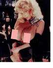 RARE MLB MORGANNA THE KISSING BANDIT SIGNED 8X10 COLOR PHOTOGRAPH