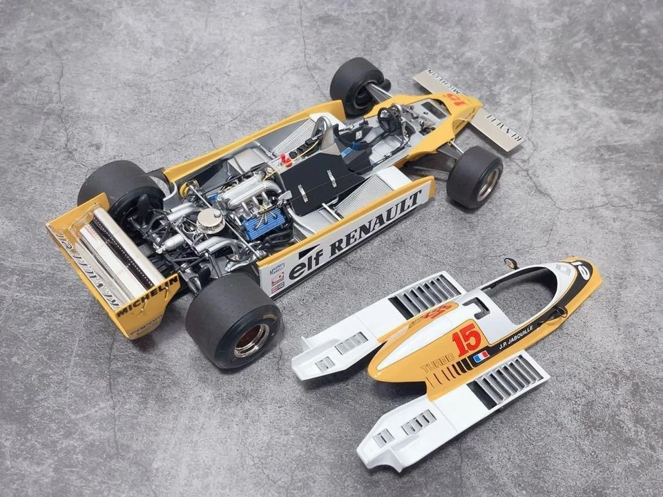 EXOTO 1/18 Renault RE20 Turbo 1980 Austria GP #15 Jean-Pierre Jabouille - Image 3 of 4