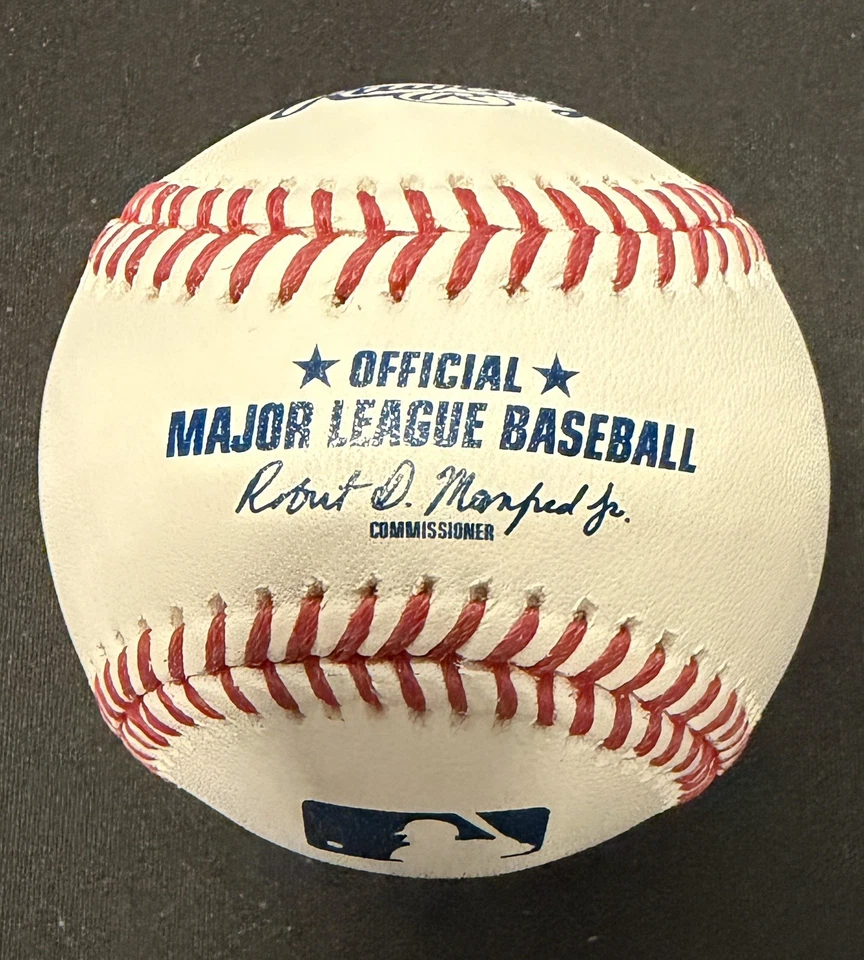 Rich Goose Gossage Autografiado MLB Béisbol Yankees 9 ESTADÍSTICAS OMLB HOF 2008 Foto 3 de 4