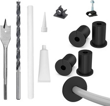 Starlink Cable Routing Kit for 3/4Inch Wall Hole,4Pcs Starlink Wall Grommets Acc