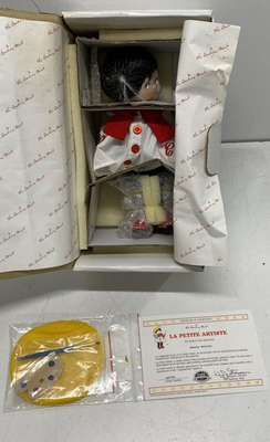 #ad Campbell Kids Danbury Mint La Petite Artiste Doll $20.99