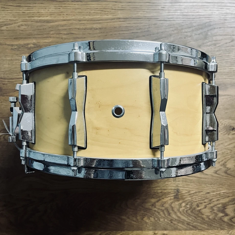 Pearl Zenithal Resonator Snare Drum 14x6.5 Maple Vintage Japan Made MIJ Rare - Image 4 of 4