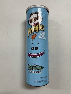 Rick and Morty - Mr. Meeseeks 2020 Pringles Chips Crisps 1 Can Factory Sealed