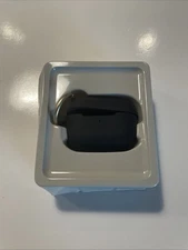 Heyday AirPods pro Earbuds Case Cover Black with Brass Clip