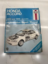 Haynes repair manual #42014 Honda Accord 1998-1999