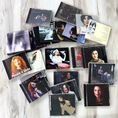 Tori Amos 25 CD Lot Rare Live Fan Club Imports Maxi-Singles Stamped Limited Set